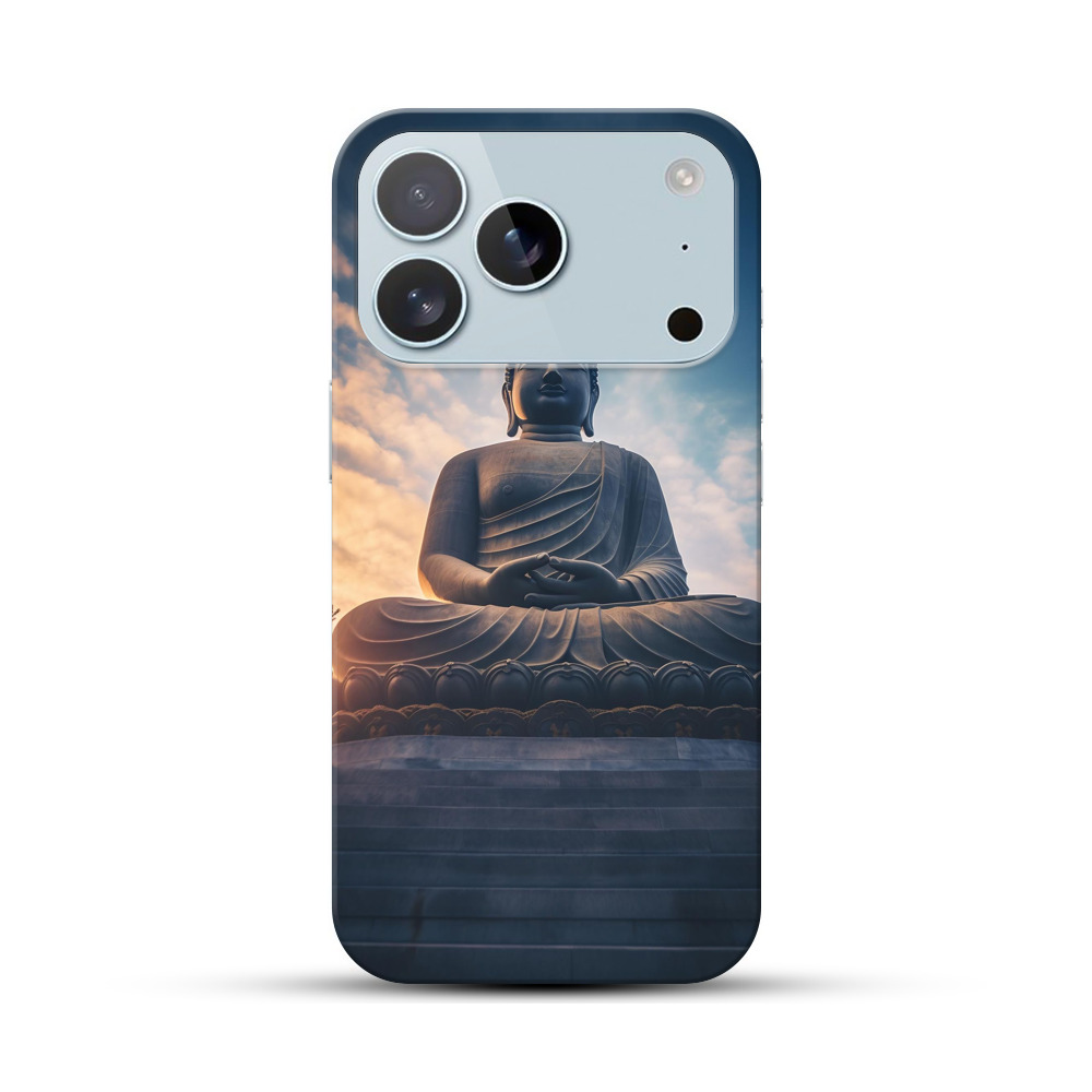 夕暮れの大仏 iPhone 17 Proオリジナルハードケース