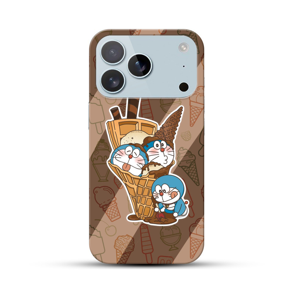 ドラえもんアイスクリーム iPhone 17 Proオリジナルハードケース