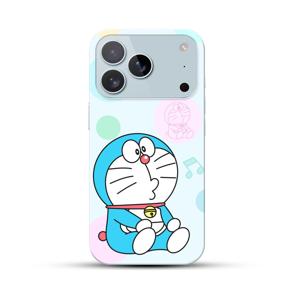 ドラえもんの可愛いイラスト iPhone 17 Proオリジナルハードケース