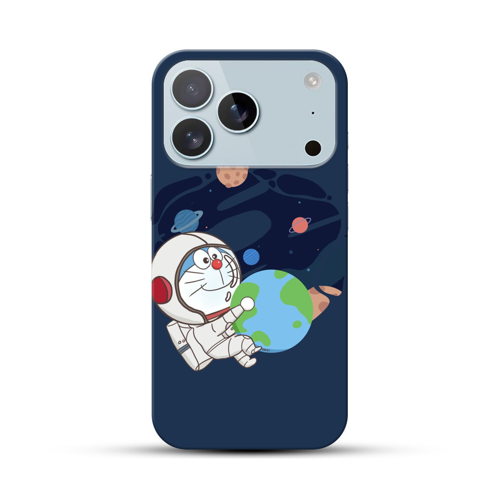 宇宙服ドラえもん iPhone 17 Proオリジナルハードケース