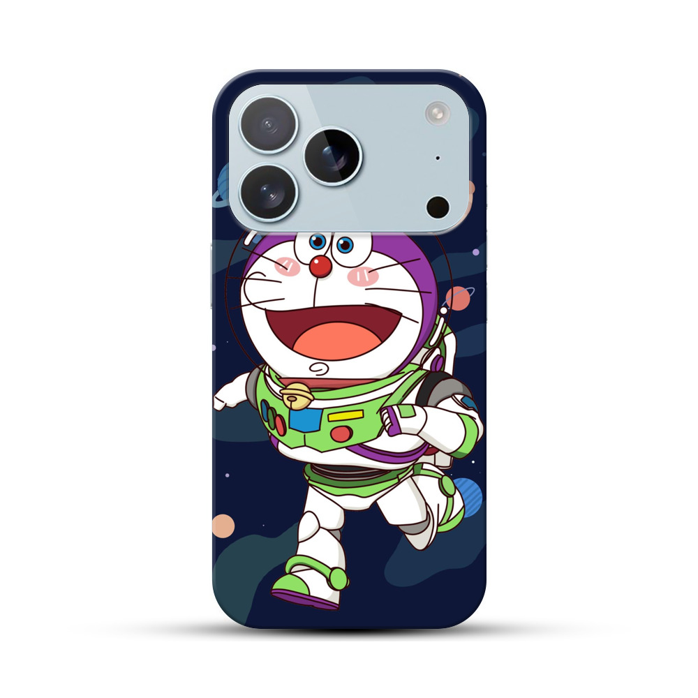 宇宙服ドラえもん iPhone 17 Proオリジナルハードケース