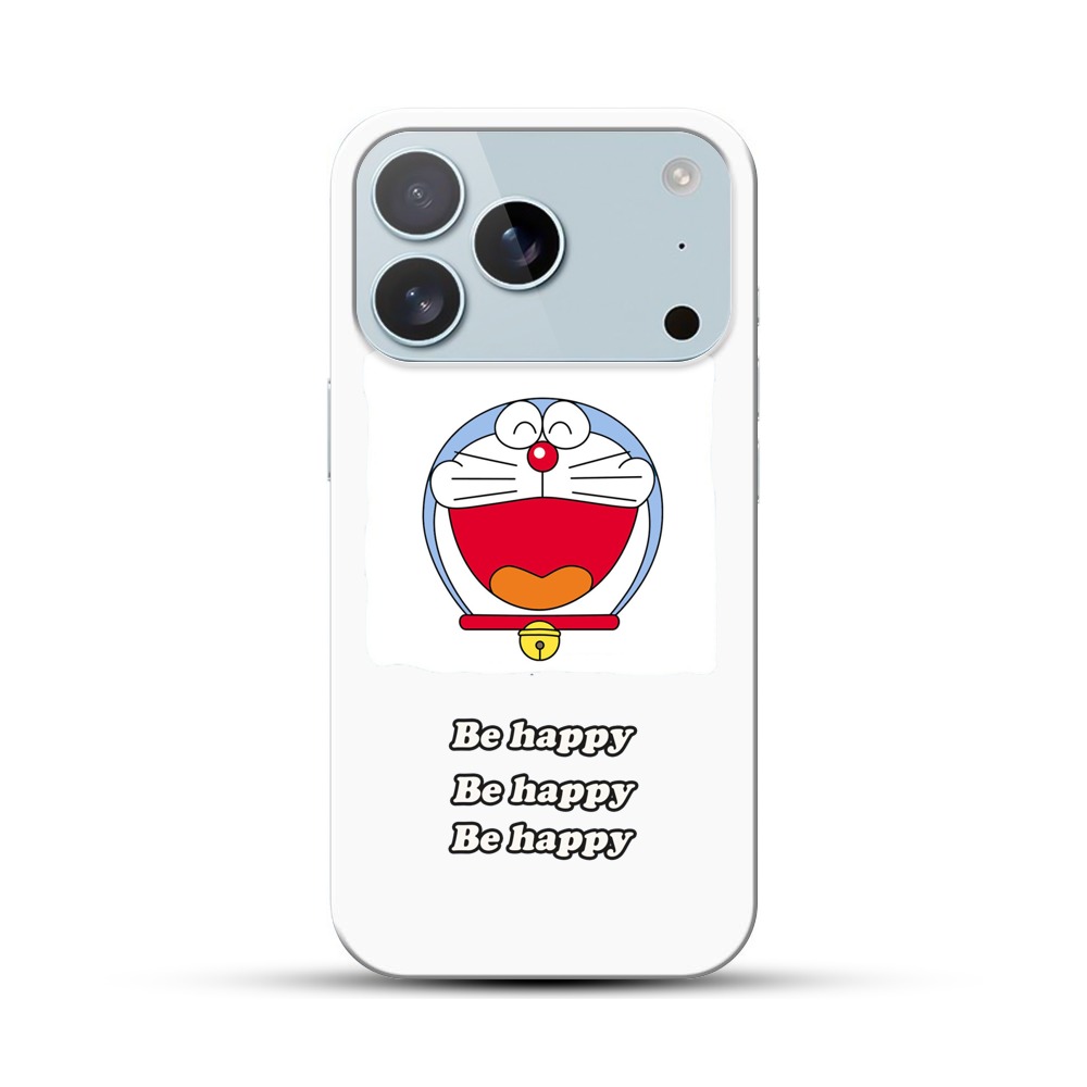 笑うドラえもん顔 iPhone 17 Proオリジナルハードケース