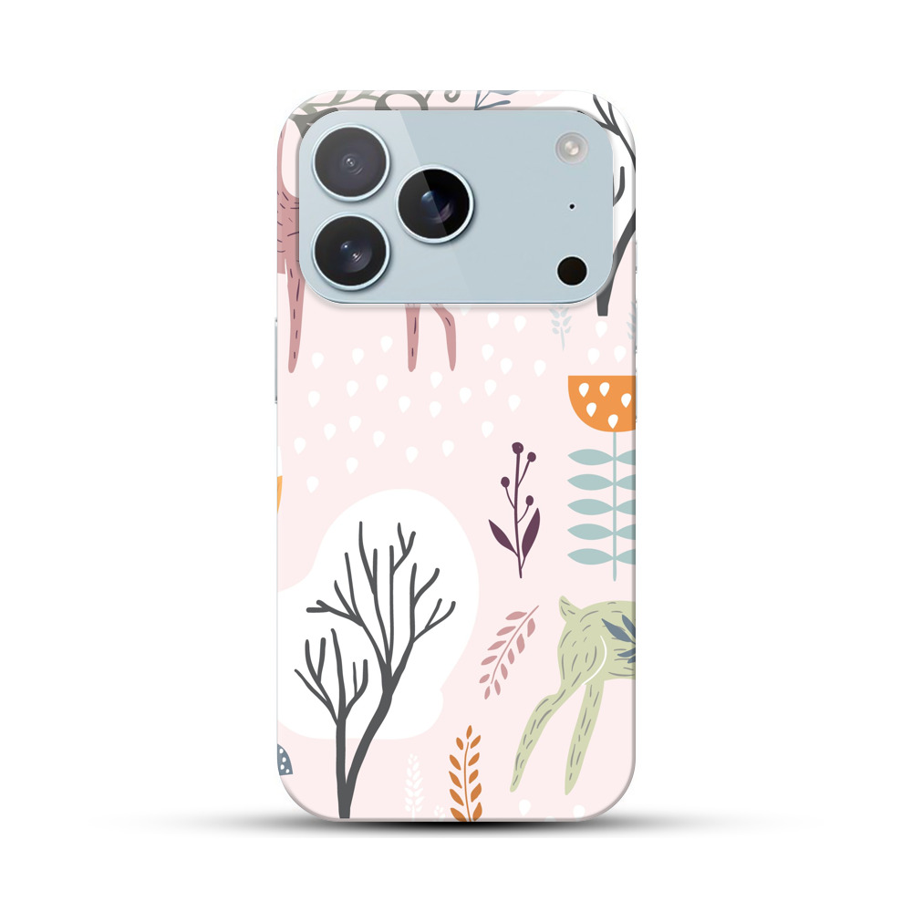 動物のパターン iPhone 17 Proオリジナルハードケース