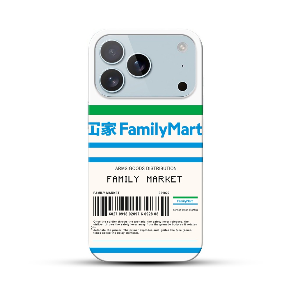ファミリーマート風ロゴ iPhone 17 Proオリジナルハードケース