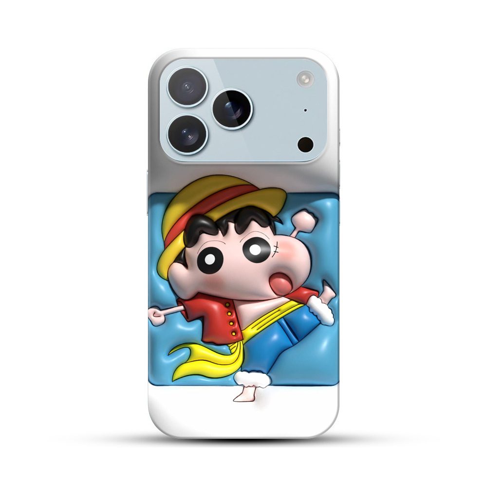 元気アニメキャラクター iPhone 17 Proオリジナルハードケース