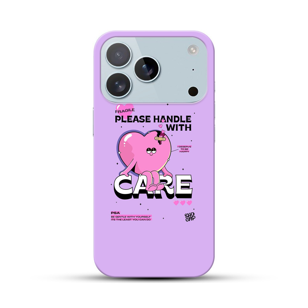 ハートのキャラクターとケアのメッセージ fragile-heart ハートのキャラクターとケアのメッセージ fragile-heart