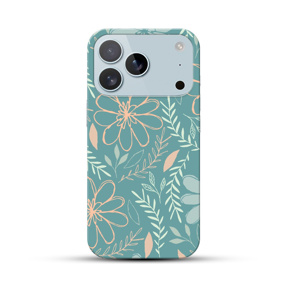 花のパターン green-floral 花のパターン green-floral