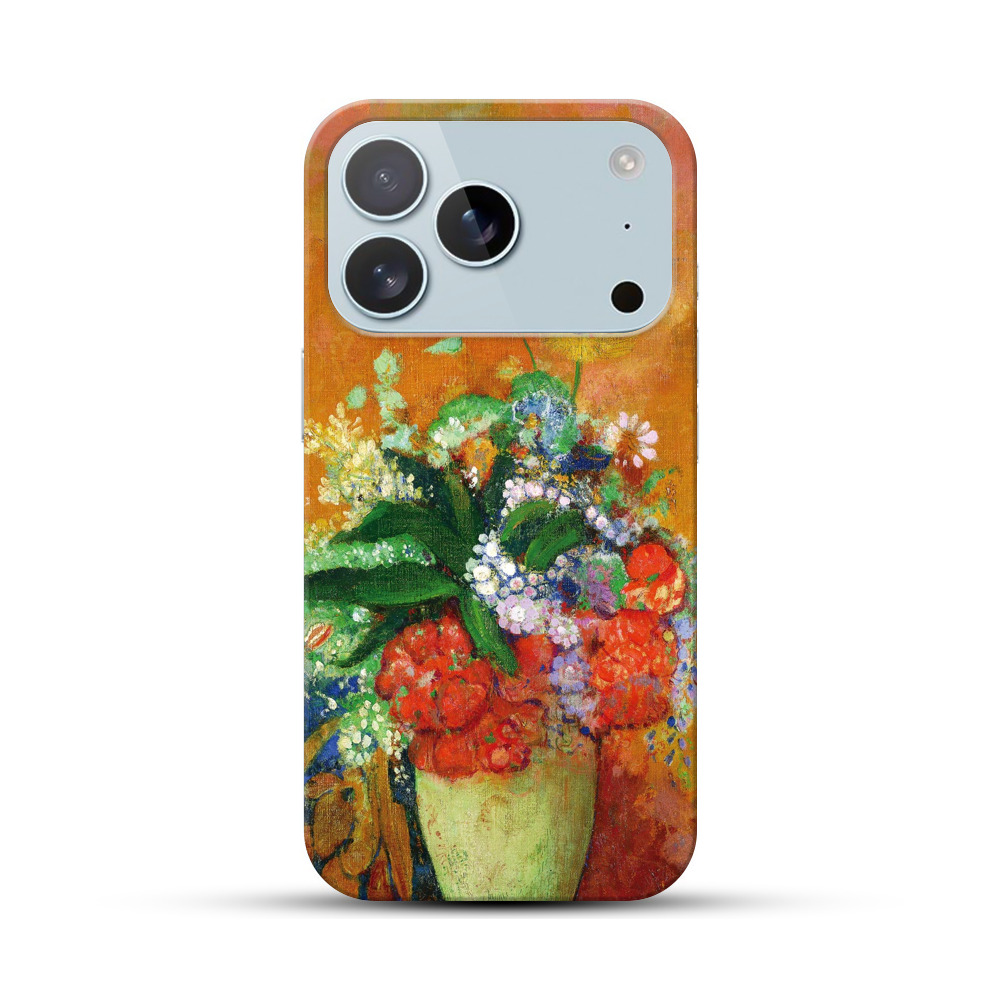 色鮮やかな花のブーケ iPhone 17 Proオリジナルハードケース