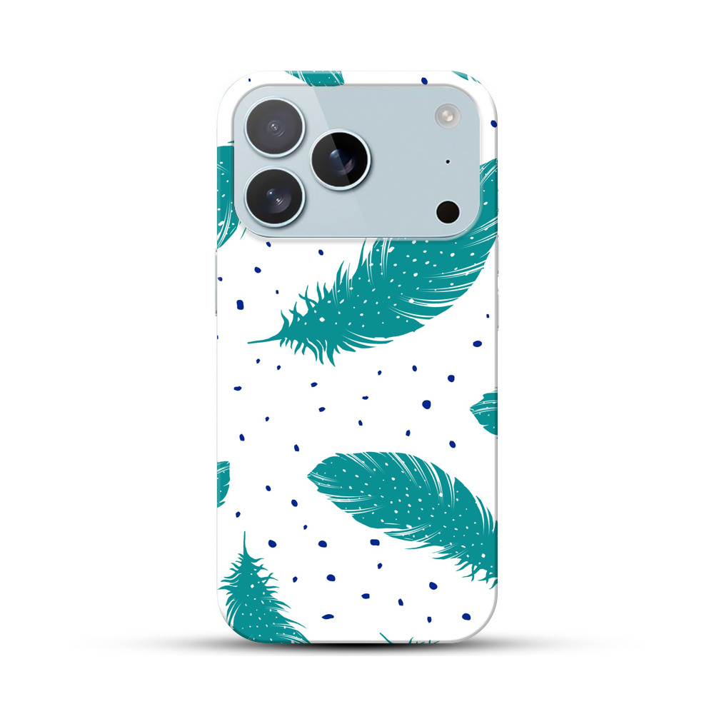 羽の模様 iPhone 17 Proオリジナルハードケース