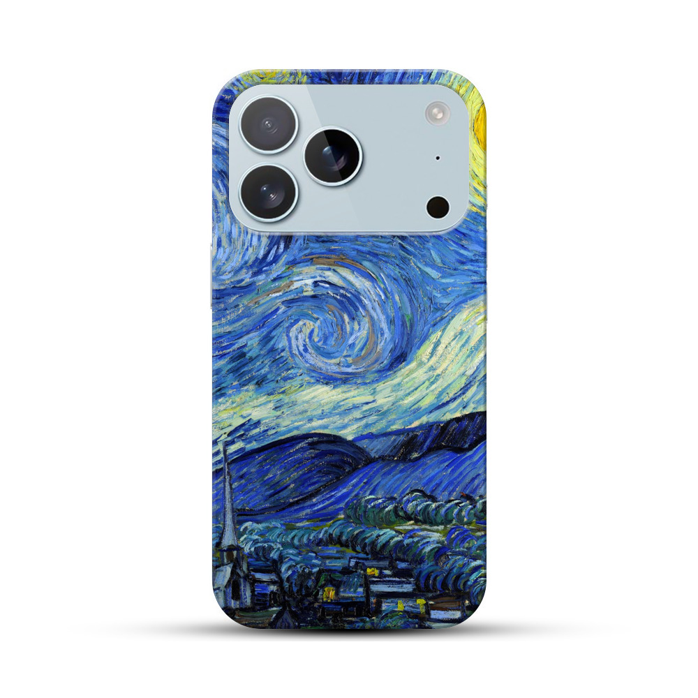 星月夜の夜空 iPhone 17 Proオリジナルハードケース