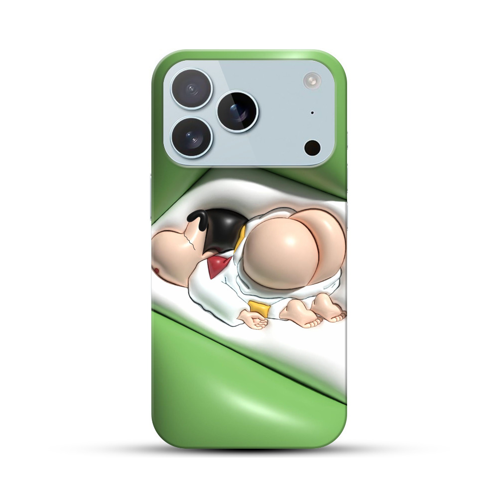 お尻が可愛いキャラ iPhone 17 Proオリジナルハードケース