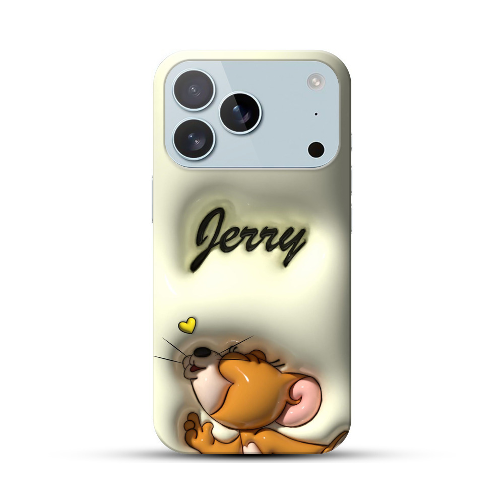 ジェリーのキャラクター iPhone 17 Proオリジナルハードケース