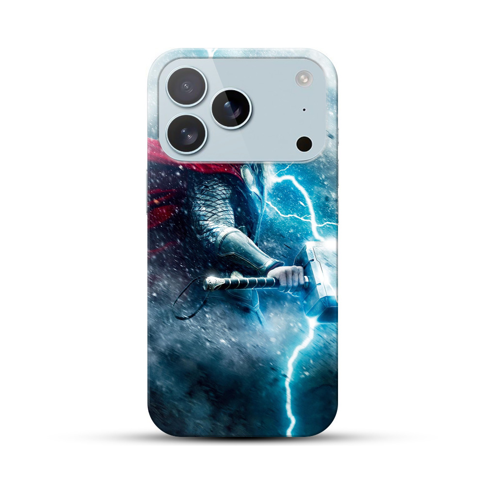 雷を操るヒーロー iPhone 17 Proオリジナルハードケース