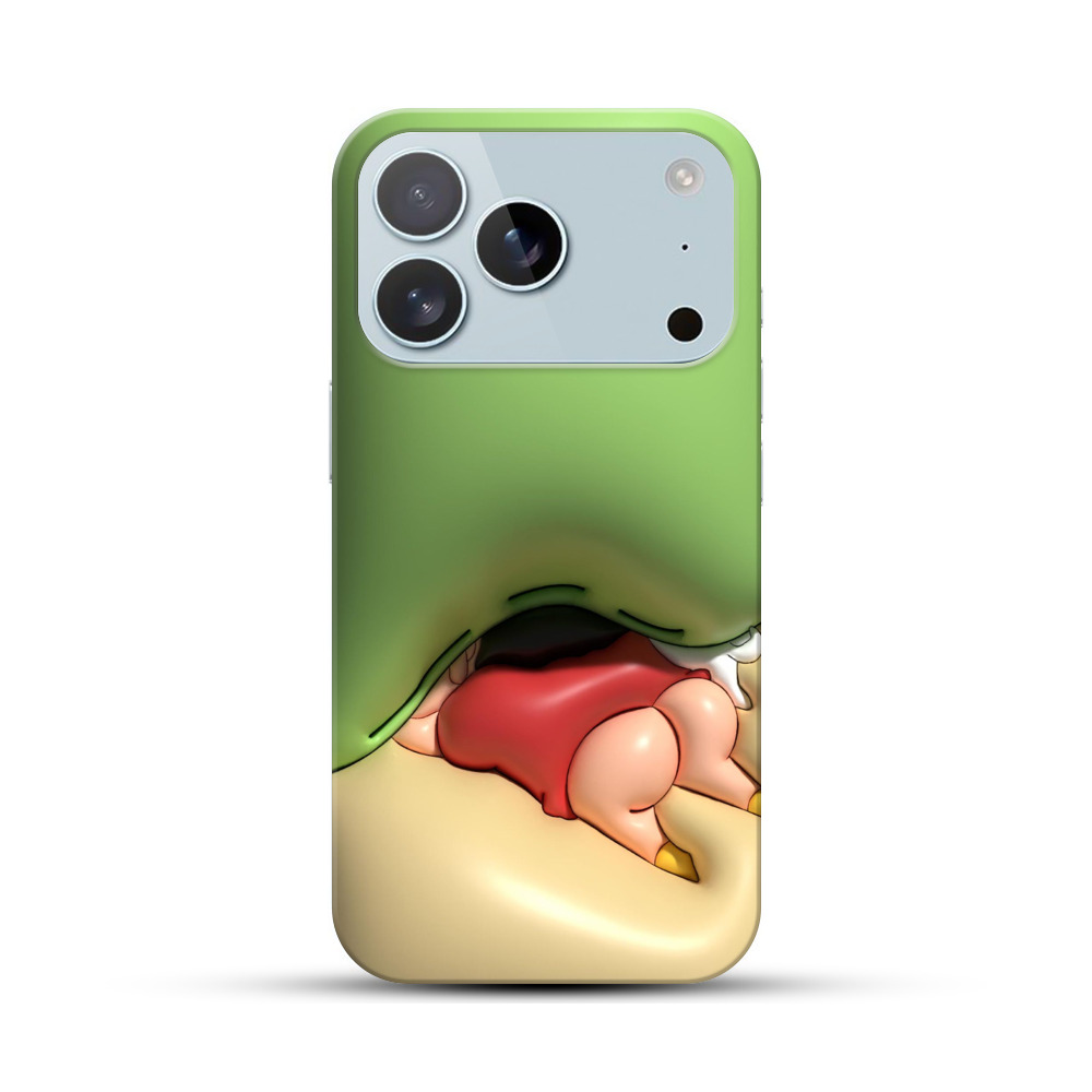 かわいい赤ちゃんカエル iPhone 17 Proオリジナルハードケース