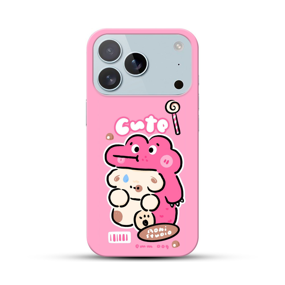 かわいいイラスト iPhone 17 Proオリジナルハードケース