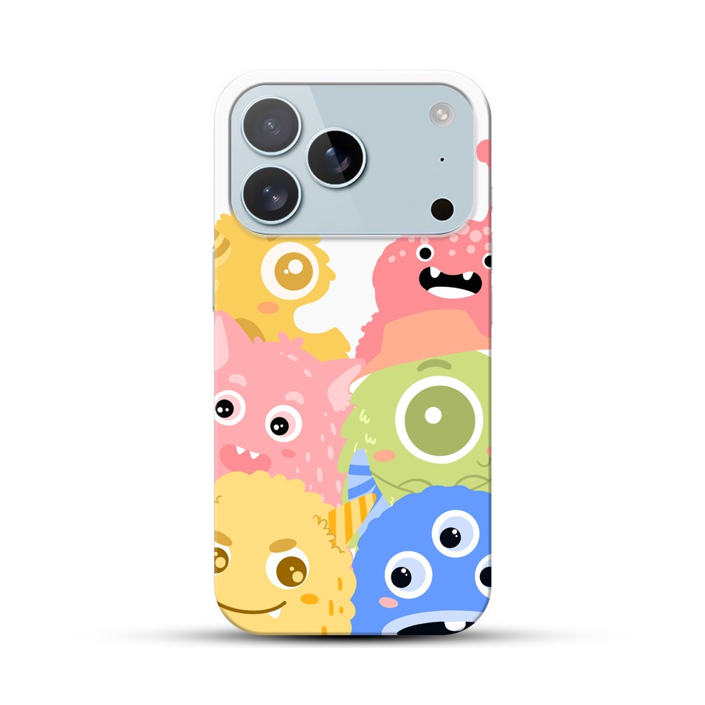 かわいいモンスターたち iPhone 17 Proオリジナルハードケース