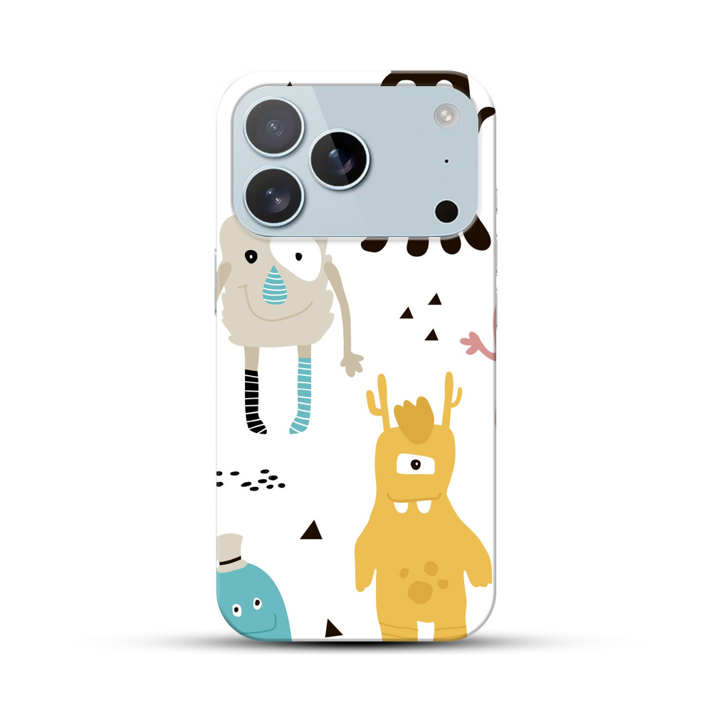 かわいいモンスターたち iPhone 17 Proオリジナルハードケース