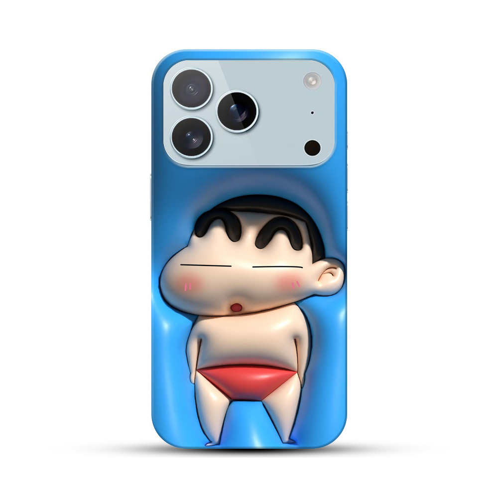 かわいい寝顔キャラクター iPhone 17 Proオリジナルハードケース