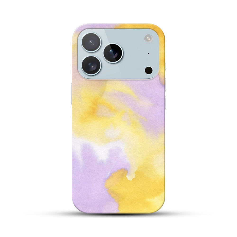 黄色と紫の水彩グラデーション purple-yellow 黄色と紫の水彩グラデーション purple-yellow