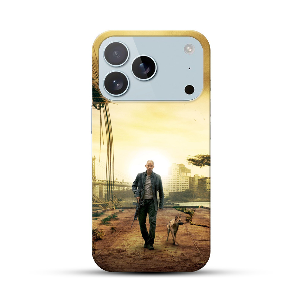 荒廃都市の男 iPhone 17 Proオリジナルハードケース