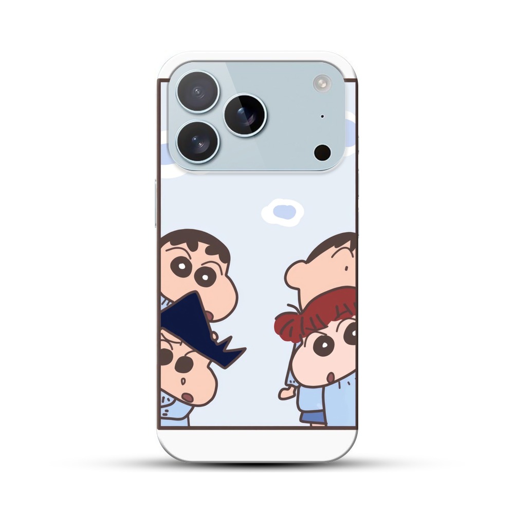 空を見上げるしんちゃん iPhone 17 Proオリジナルハードケース