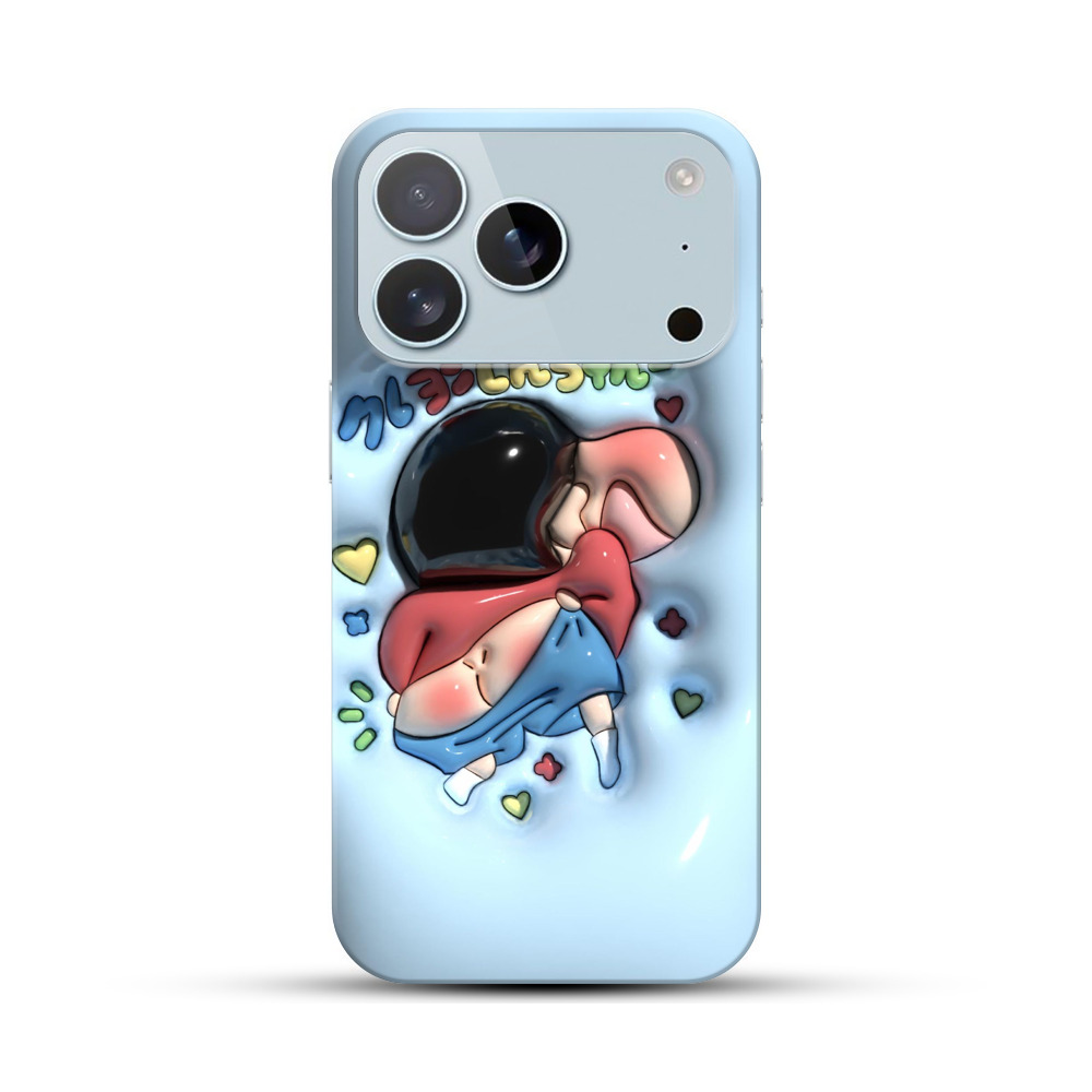 クレヨンしんちゃんのポーズ iPhone 17 Proオリジナルハードケース