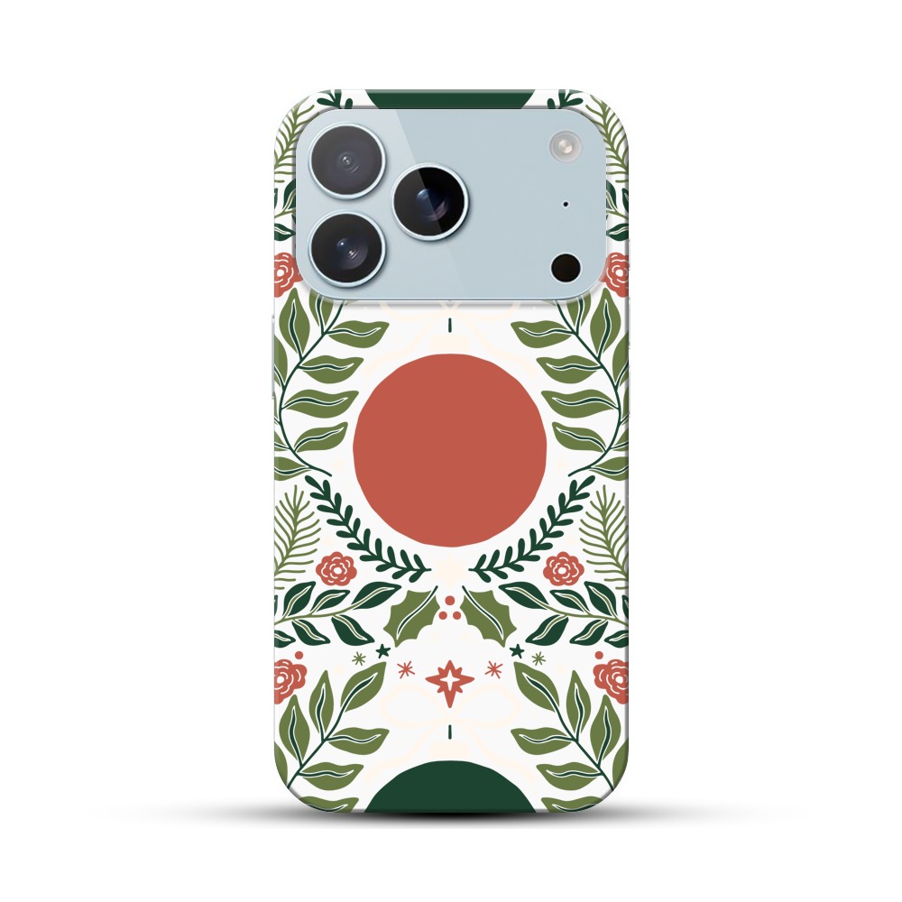 クリスマス模様 iPhone 17 Proオリジナルハードケース