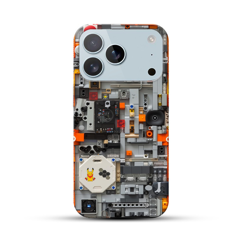 レゴパーツの組み合わせ iPhone 17 Proオリジナルハードケース