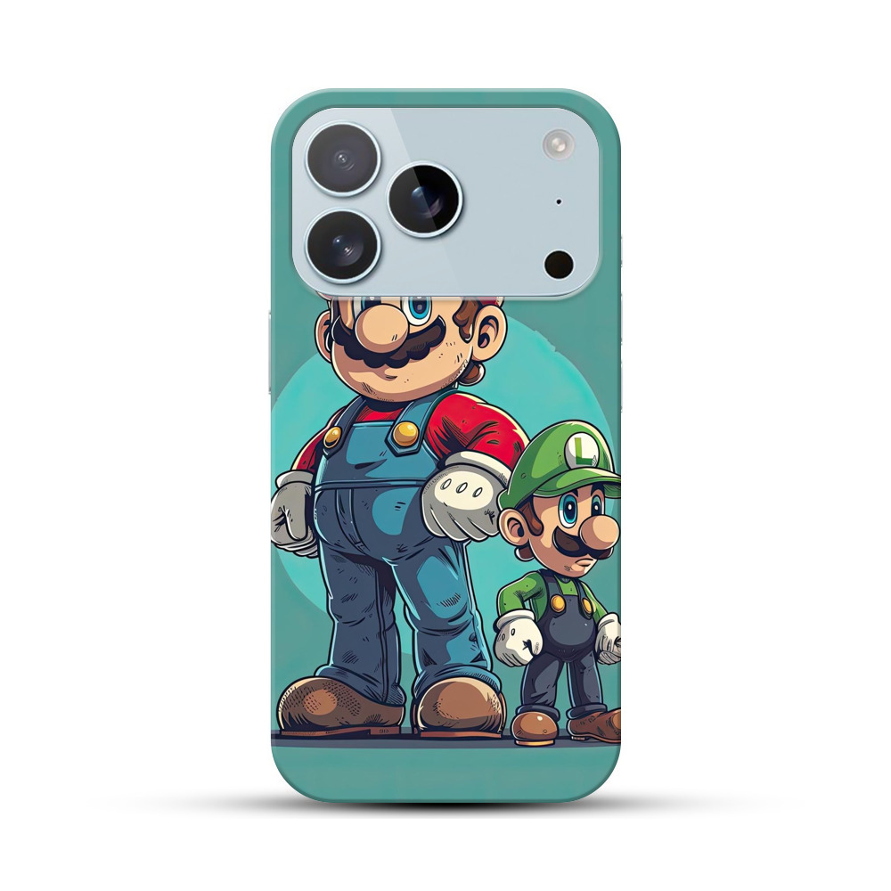 マリオとルイージ iPhone 17 Proオリジナルハードケース