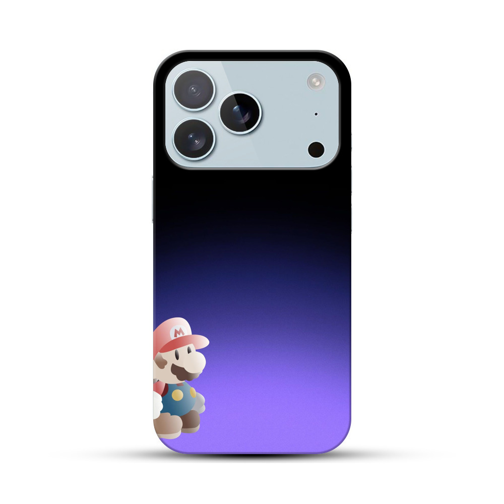 マリオシルエットデザイン mario_08 マリオシルエットデザイン mario_08