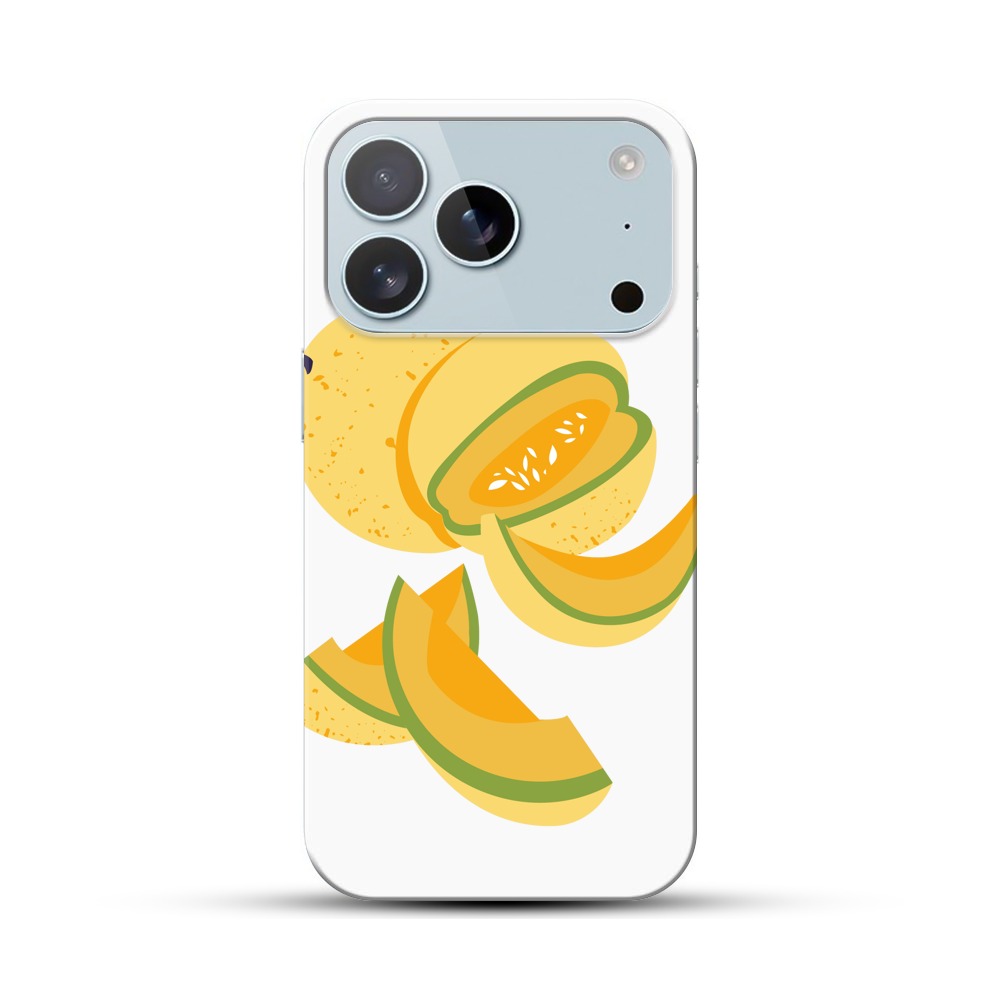 メロン iPhone 17 Proオリジナルハードケース