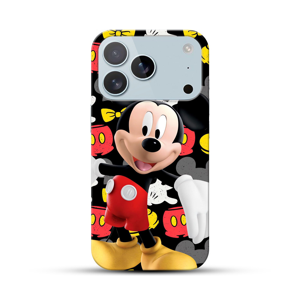 ミッキーマウスの笑顔 iPhone 17 Proオリジナルハードケース