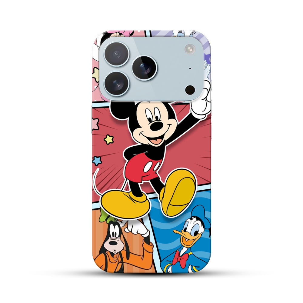 元気なミッキーマウス iPhone 17 Proオリジナルハードケース