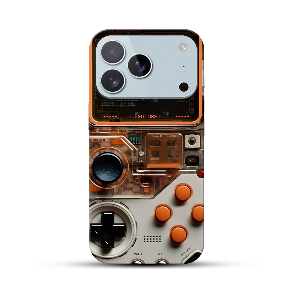 未来回路基板デザイン iPhone 17 Proオリジナルハードケース