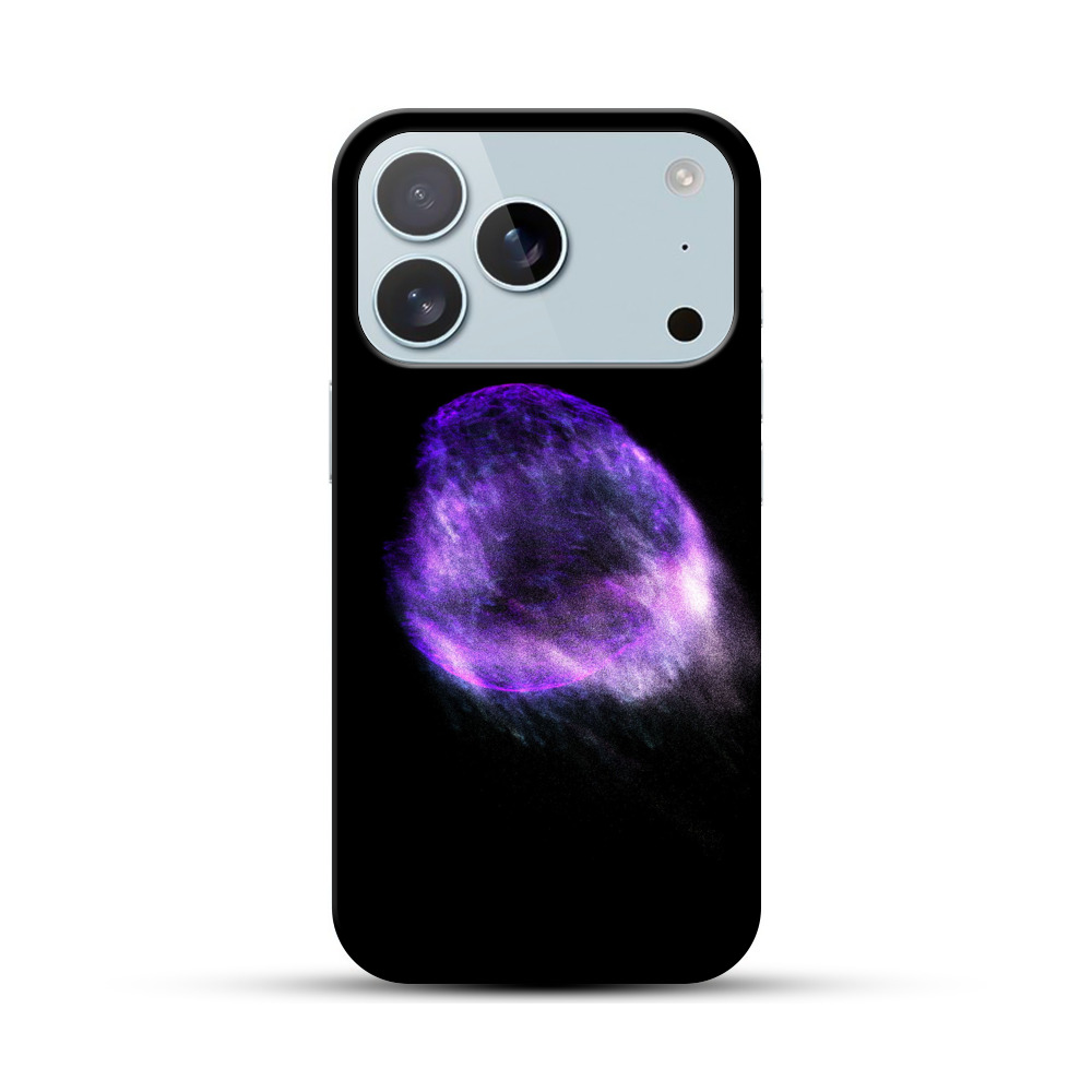 紫色の流星 iPhone 17 Proオリジナルハードケース