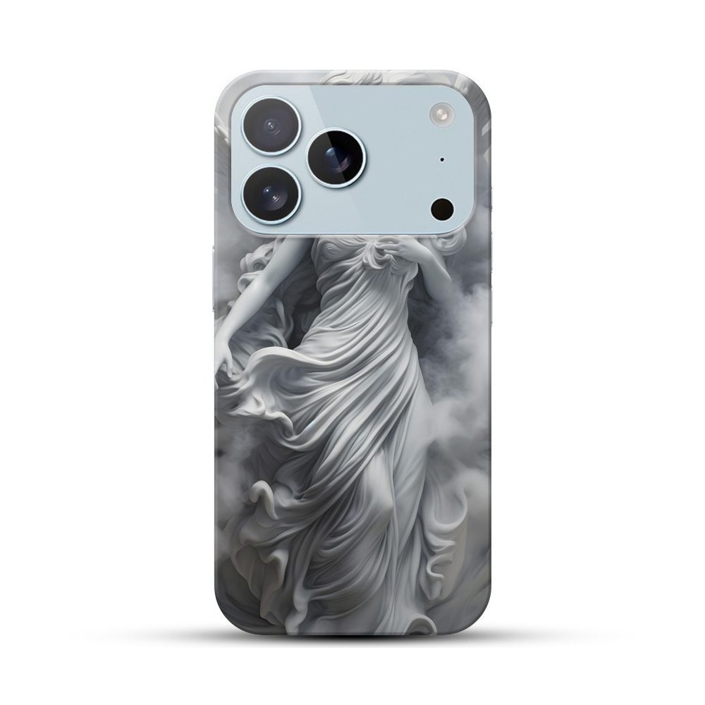 流れる衣装の女性 iPhone 17 Proオリジナルハードケース