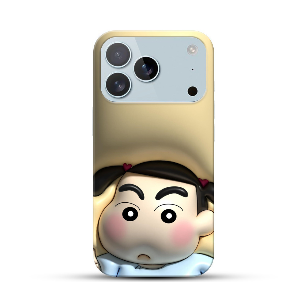 お茶目な女の子 iPhone 17 Proオリジナルハードケース