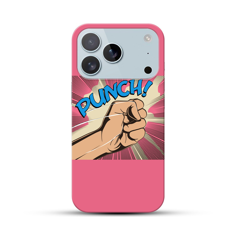 パンチをする拳 iPhone 17 Proオリジナルハードケース