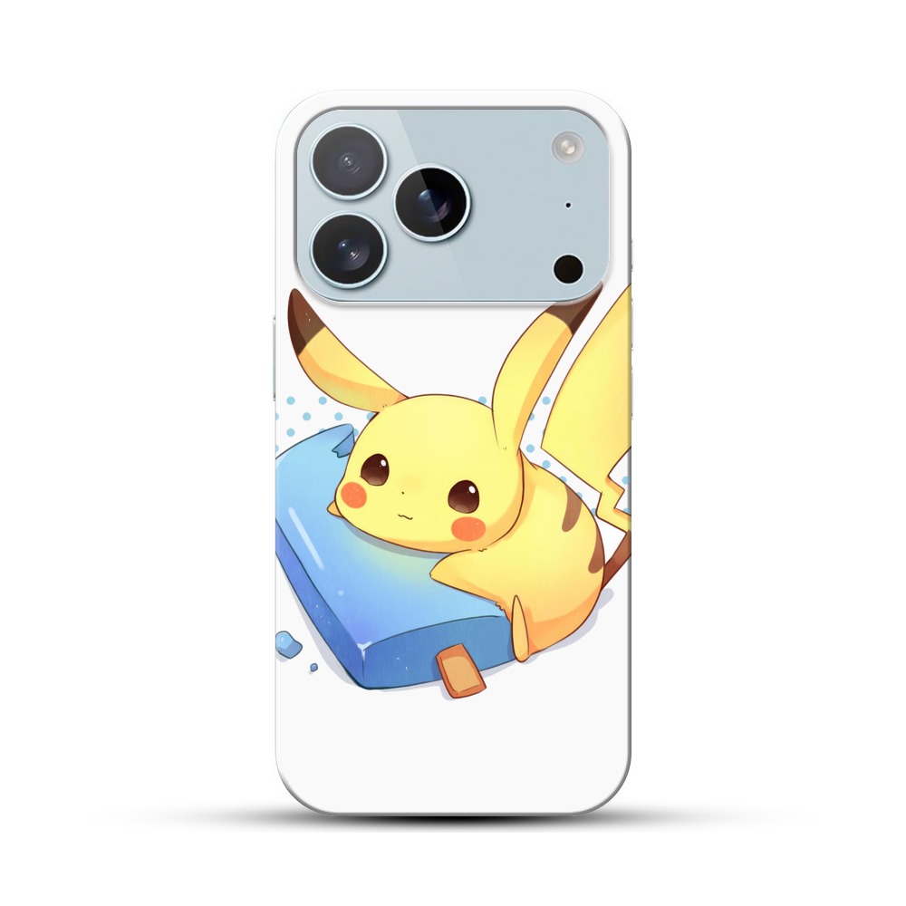 ピカチュウとアイス iPhone 17 Proオリジナルハードケース