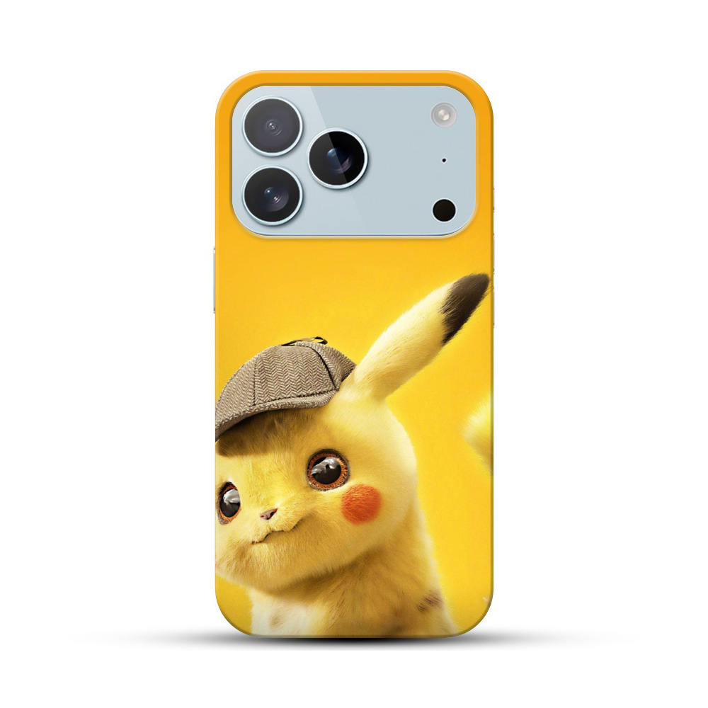 帽子のピカチュウの顔アップ iPhone 17 Proオリジナルハードケース