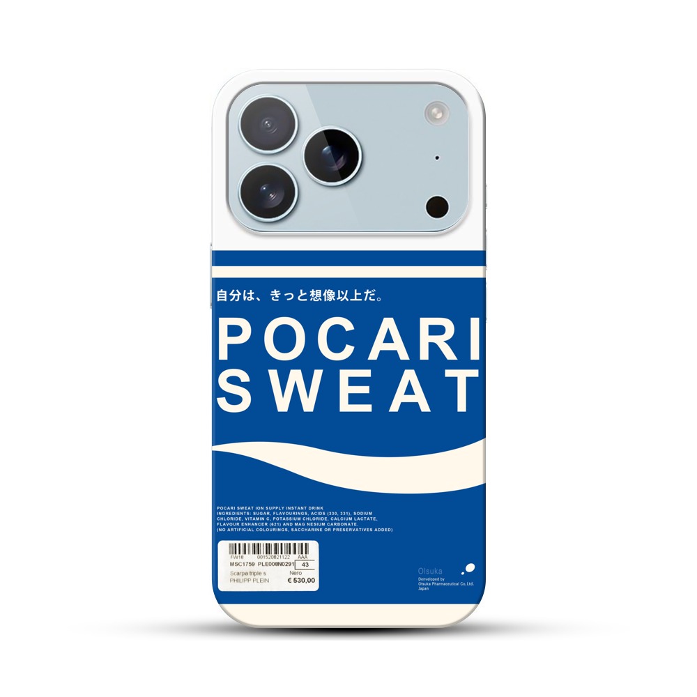 ポカリスエットロゴ iPhone 17 Proオリジナルハードケース