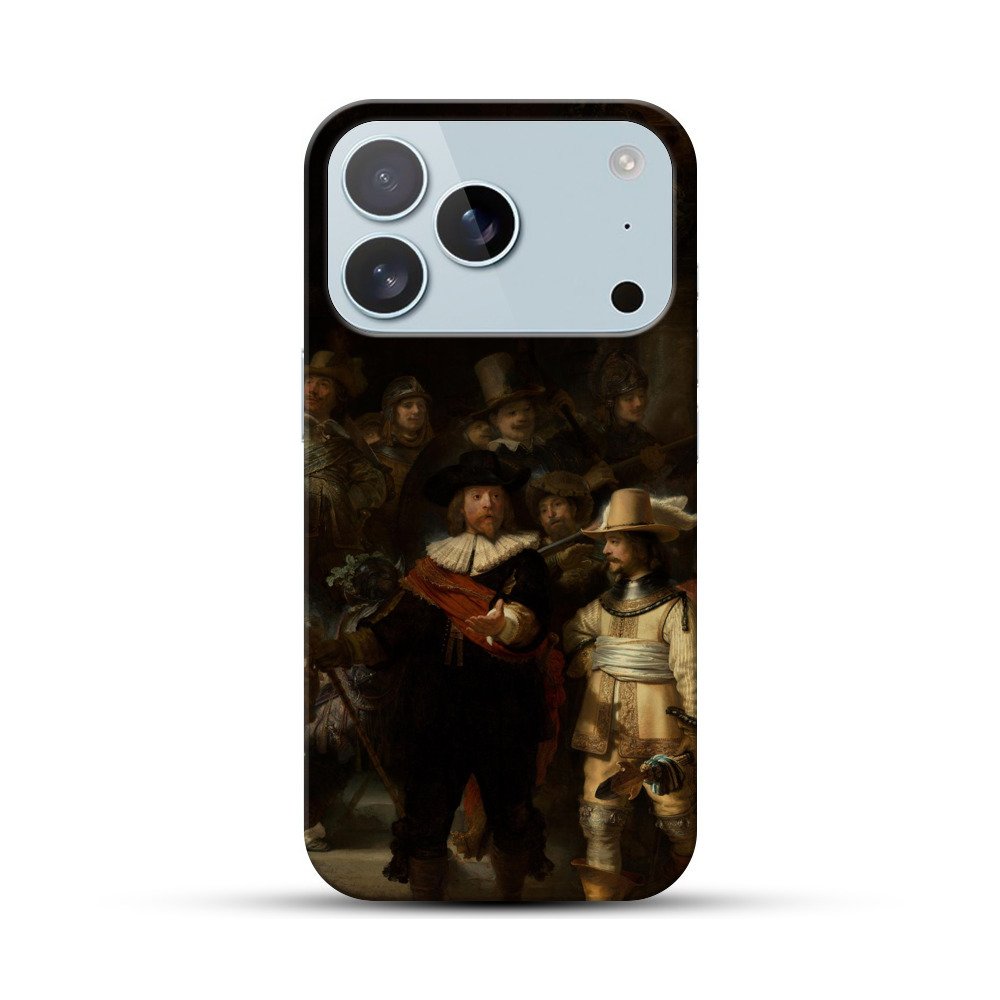 レンブラント夜警 iPhone 17 Proオリジナルハードケース