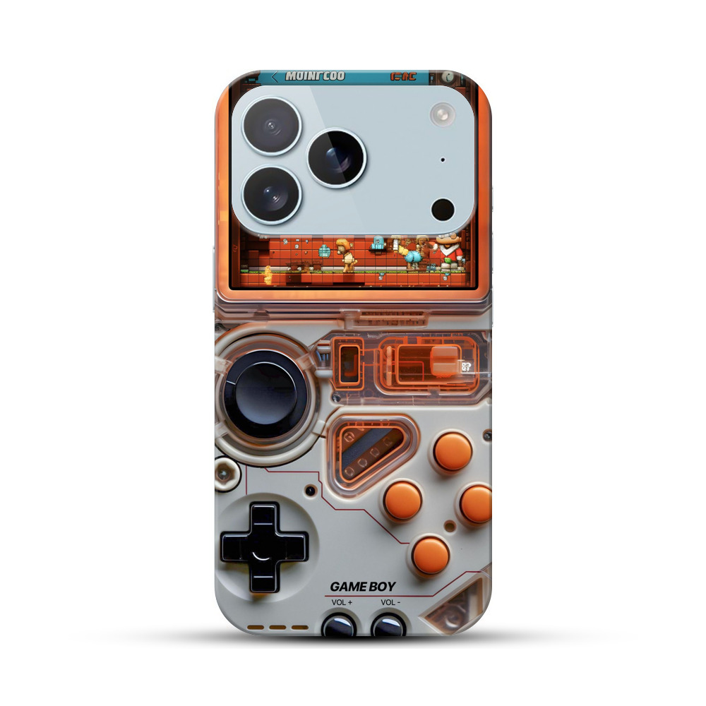 レトロゲーム画面 iPhone 17 Proオリジナルハードケース