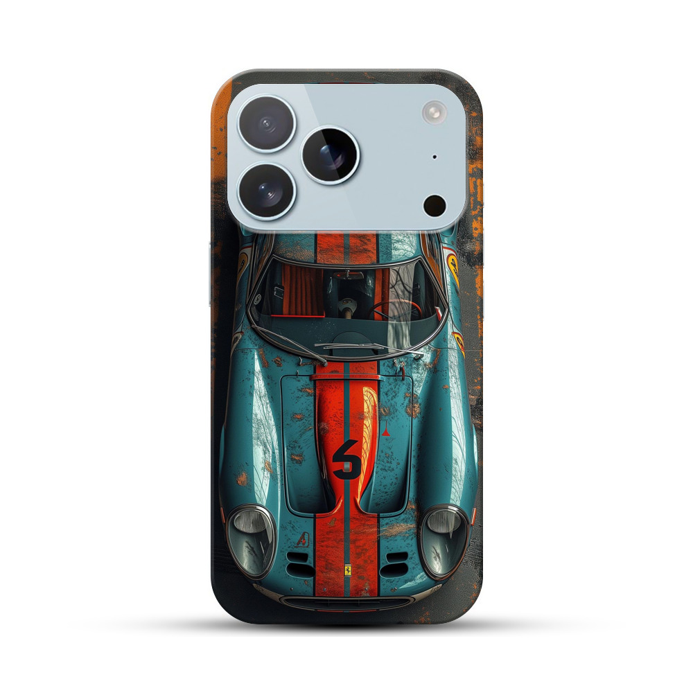 レトロスポーツカー iPhone 17 Proオリジナルハードケース