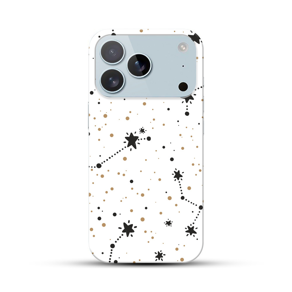 星座のパターン iPhone 17 Proオリジナルハードケース