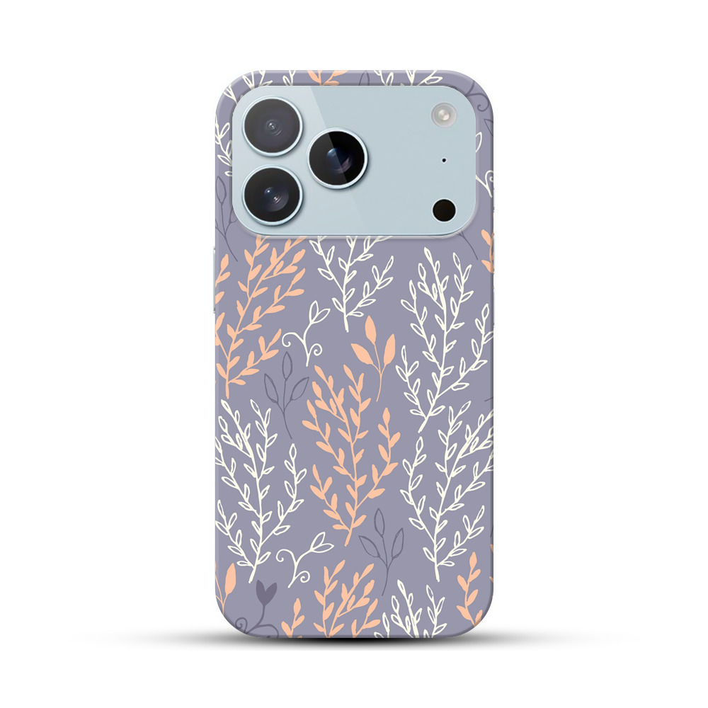 植物のパターン iPhone 17 Proオリジナルハードケース