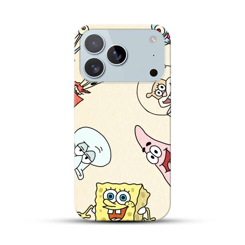 スポンジボブの仲間たち iPhone 17 Proオリジナルハードケース