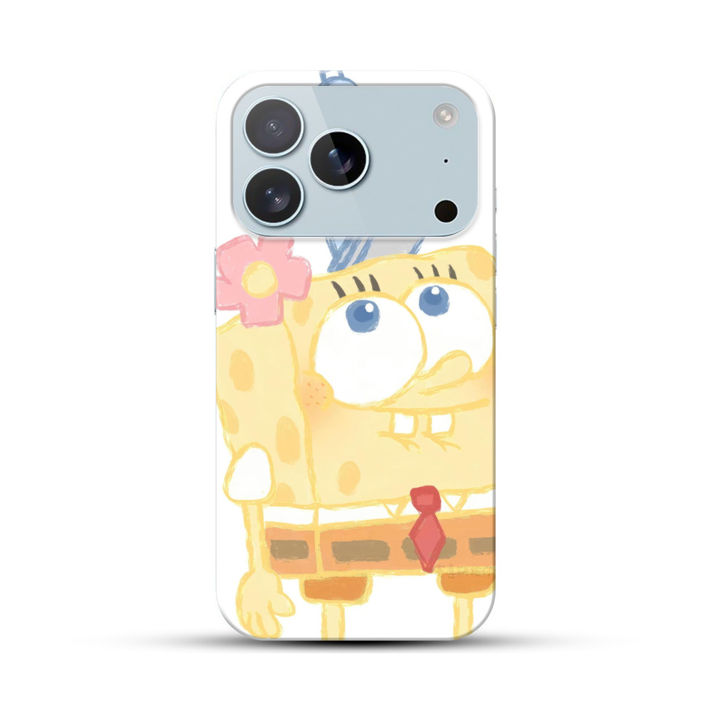 スポンジキャラクター iPhone 17 Proオリジナルハードケース