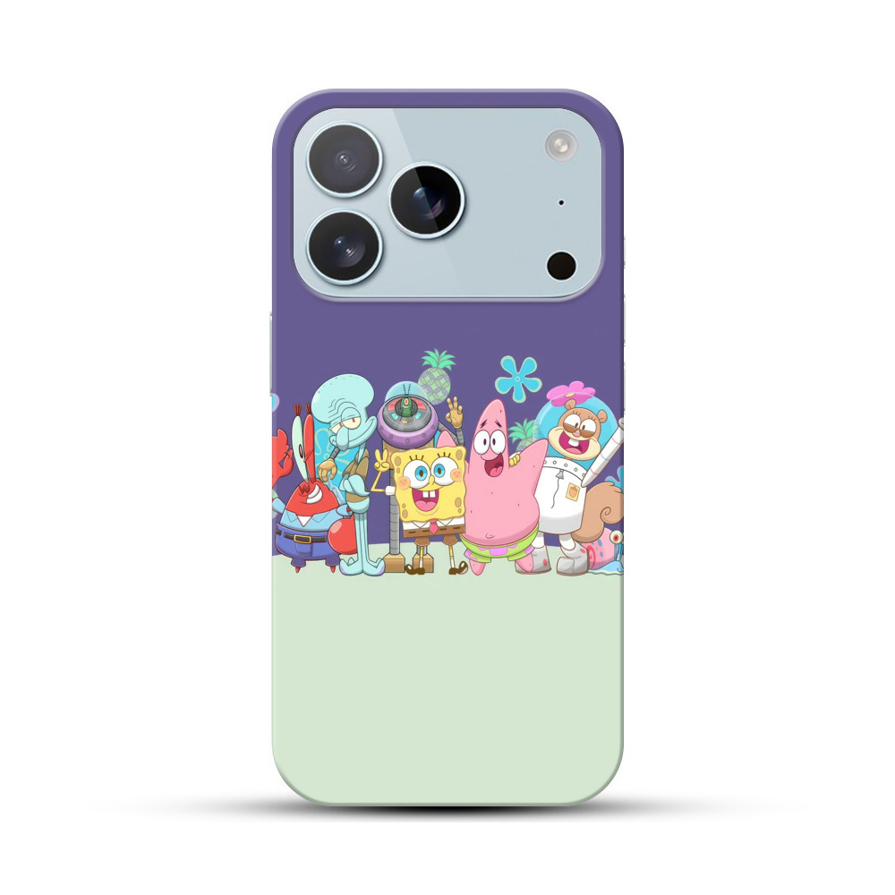 スポンジボブ海の仲間たち iPhone 17 Proオリジナルハードケース
