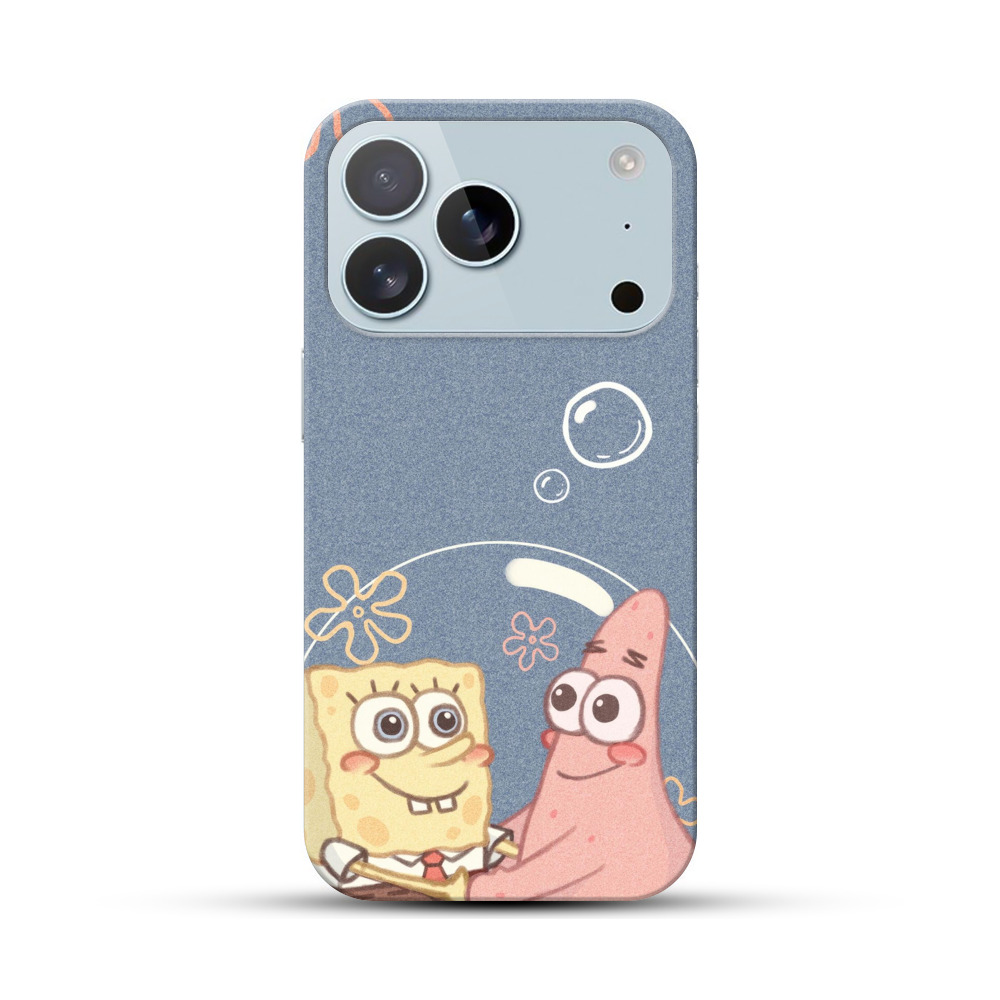 泡の中のスポンジボブ iPhone 17 Proオリジナルハードケース